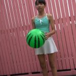 フラフープが上手な野方美智子 撮影は結構好き / ピュアガール